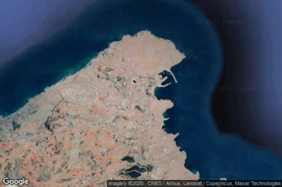 Vue aérienne de Al Hoceima