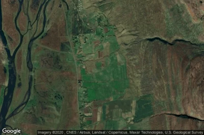 Vue aérienne de Kaupangur