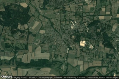 Vue aérienne de Storrington