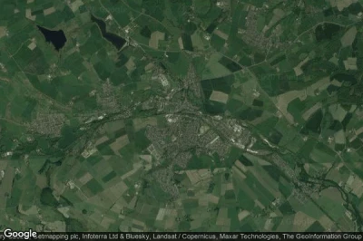 Vue aérienne de Penistone