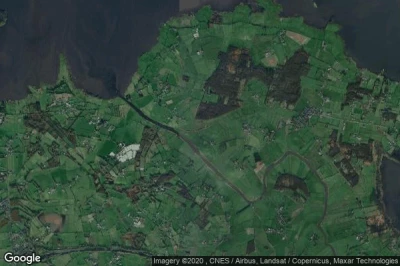 Vue aérienne de Northern Ireland