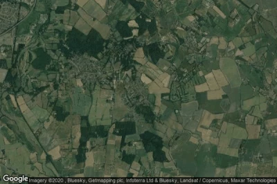 Vue aérienne de Great Totham