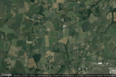 Vue aérienne de Great Horkesley