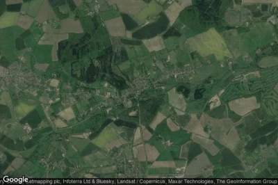 Vue aérienne de Clophill