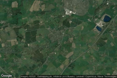 Vue aérienne de Alveston