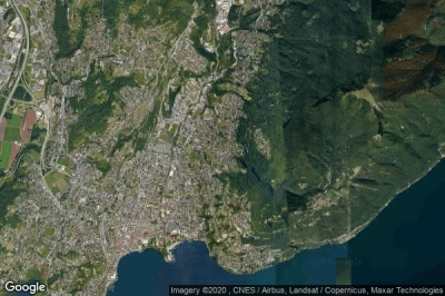 Vue aérienne de Pregassona