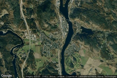 Vue aérienne de Kvissleby