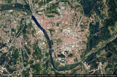 Vue aérienne de Distrito de Coimbra