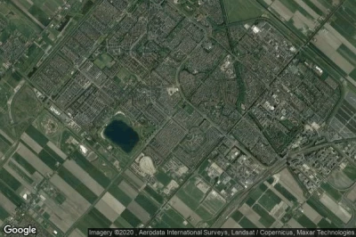 Vue aérienne de Gemeente Haarlemmermeer