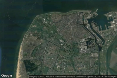 Vue aérienne de Gemeente Den Helder