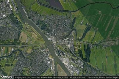 Vue aérienne de Gemeente Alblasserdam