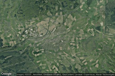 Vue aérienne de Steinau an der Strasse