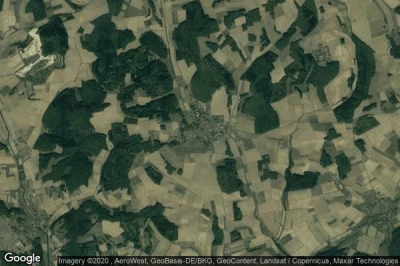 Vue aérienne de Sindolsheim