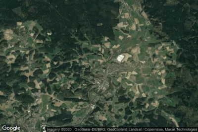 Vue aérienne de Neuhaus an der Pegnitz
