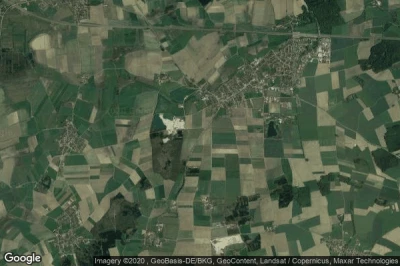 Vue aérienne de Mammendorf