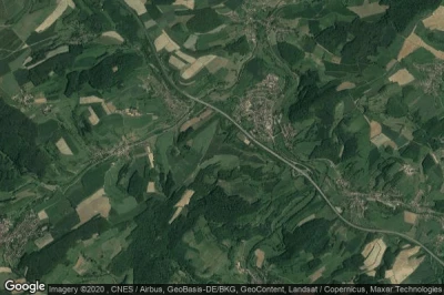 Vue aérienne de Glan-Munchweiler