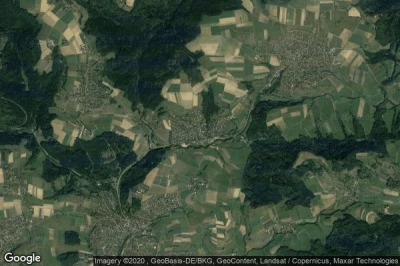 Vue aérienne de Birenbach