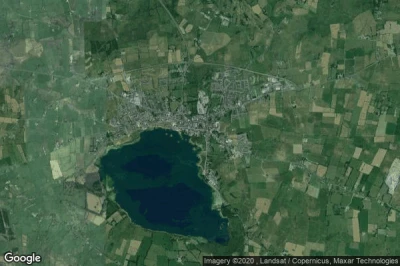 Vue aérienne de Loughrea