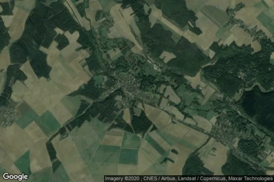 Vue aérienne de Villemeux-sur-Eure
