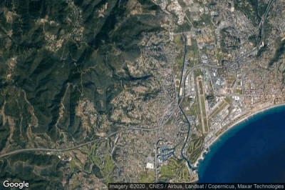Vue aérienne de Mandelieu-La Napoule