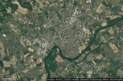 Vue aérienne de Gaillac