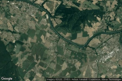 Vue aérienne de Buzet-sur-Tarn