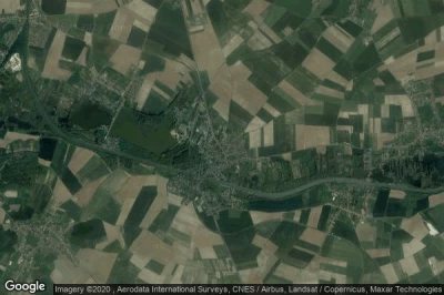 Vue aérienne de Aubigny-au-Bac