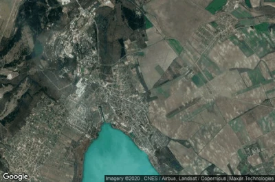 Vue aérienne de Balatonfűzfő