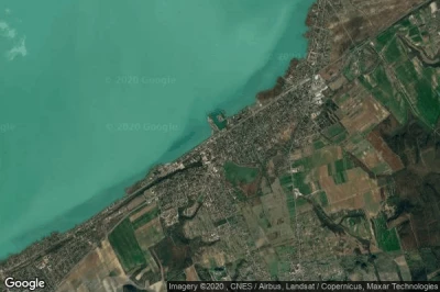 Vue aérienne de Balatonfoldvar