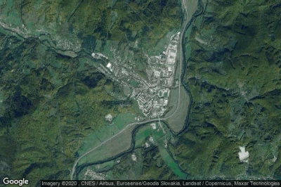 Vue aérienne de Zarnovica