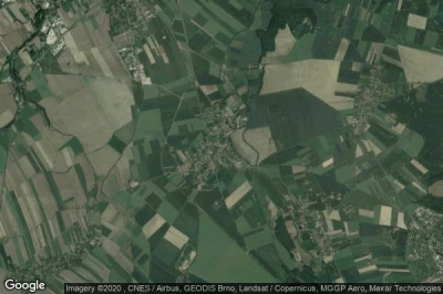 Vue aérienne de Stanowice
