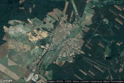 Vue aérienne de Jastrowie