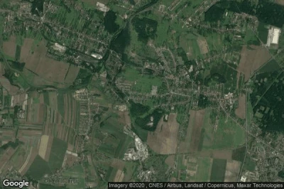 Vue aérienne de Grodziec