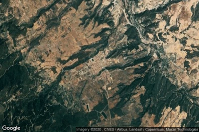 Vue aérienne de Karacasu