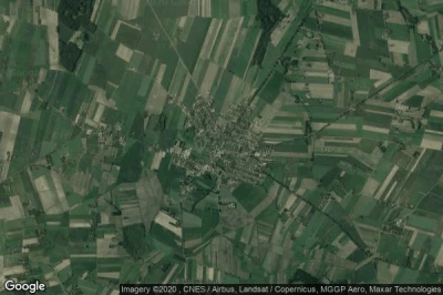 Vue aérienne de Bielsk