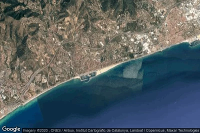 Vue aérienne de El Masnou