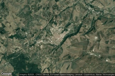 Vue aérienne de Venosa