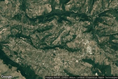 Vue aérienne de Poggio Nativo