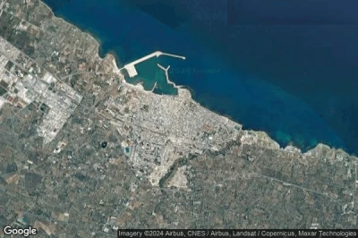 Vue aérienne de Molfetta