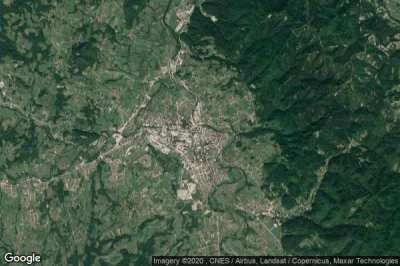 Vue aérienne de Teslic