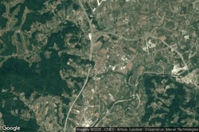 Vue aérienne de Laktasi