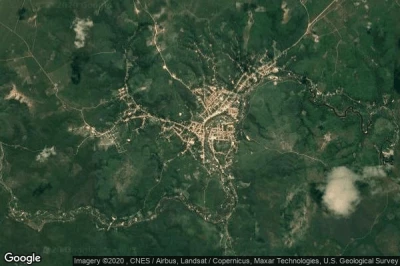 Vue aérienne de Sao Benedito do Rio Preto