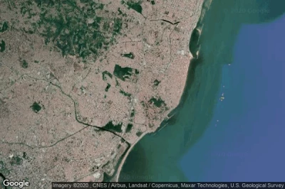 Vue aérienne de Olinda