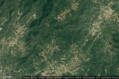 Vue aérienne de Boa Água dos Leandros