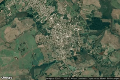 Vue aérienne de Sao Borja