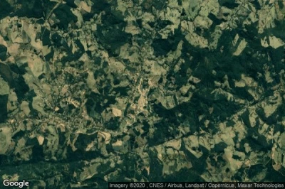 Vue aérienne de Pedra Bela