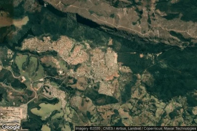 Vue aérienne de Ouro Branco