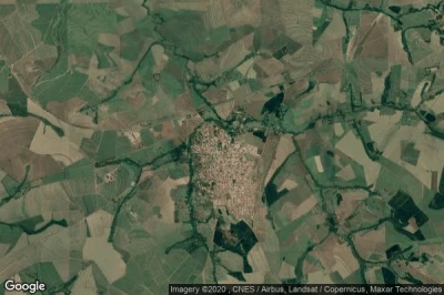 Vue aérienne de Mineiros do Tietê