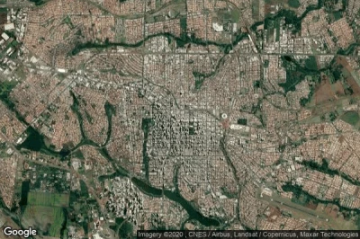 Vue aérienne de Londrina