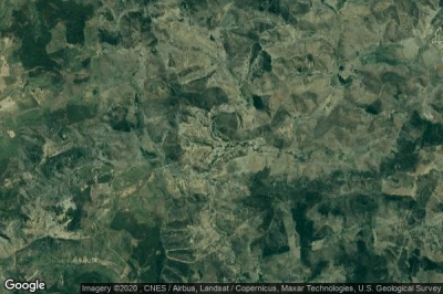 Vue aérienne de Divino das Laranjeiras